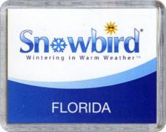 Snowbirds Florida Magnet