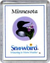 Snowbirds Minnesota Magnet