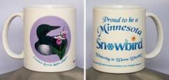 Snowbirds State of Minnesota Bird Mug