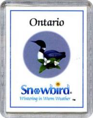 Snowbirds Ontario Magnet