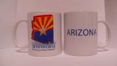 Snowbirds Arizona State Flag Mug