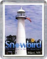 Snowbirds Florida Wintering in Warm Weather Magnet