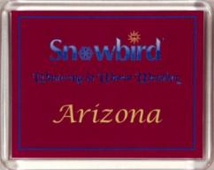 Snowbirds Arizona Wintering In Warm Weather Magnet