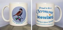 Snowbirds State of Vermont Mug