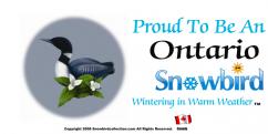 Snowbirds Ontario License Plate