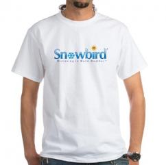 Snowbird - Wintering in Warm Weather T-Shirt Size Medium