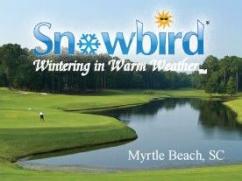 Snowbirds Myrtle Beach South Carolina Golf Course Magnet