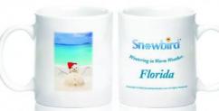 Snowbirds Florida Snowman Mug