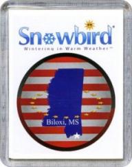 Snowbirds Mississippi State Magnet